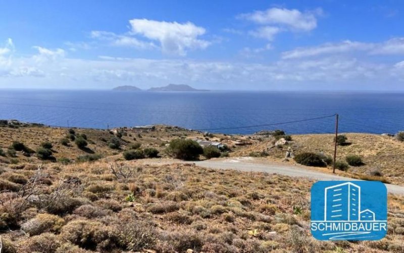 Agios Pavlos Kreta, Agios Pavlos: Grundstück mit herrlichem Blick auf das Libysche Meer zu verkaufen Grundstück kaufen